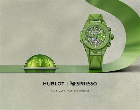 nespresso hublot news